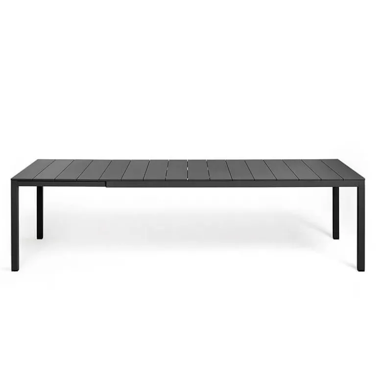 Rio Table de jardin extensible en polypropylène DurelTop et aluminium
