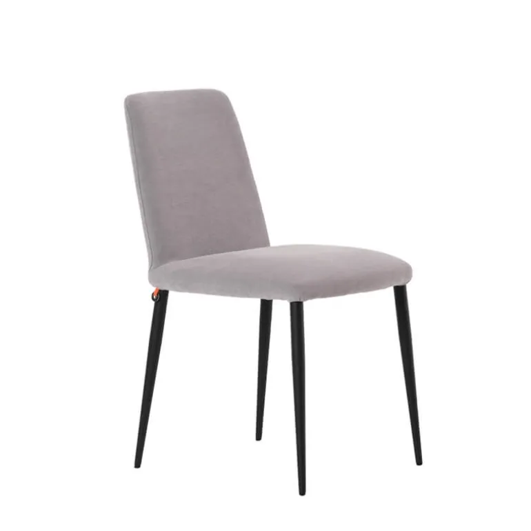 Rob C03 Mobitec® Chaise de salle à manger en tissu et métal