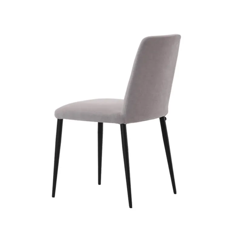 Rob C03 Mobitec® Chaise de salle à manger en tissu et métal