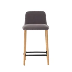 Rob C05 Mobitec® Tabouret snack en tissu et bois massif