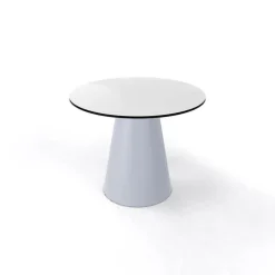 Roller H55 Table d'appoint ronde design italien à pied central