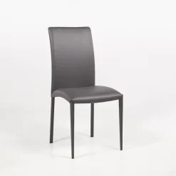 Roma Chaise contemporaine italienne dos matelassé