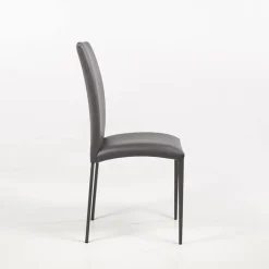 Roma Chaise contemporaine italienne dos matelassé