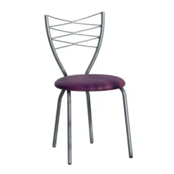 Romance Carrier® Chaise de cuisine fabriquée en France en synthétique et métal