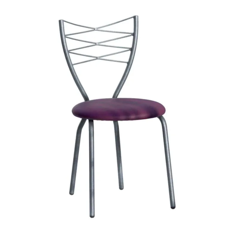 Romance Carrier® Chaise de cuisine fabriquée en France en synthétique et métal