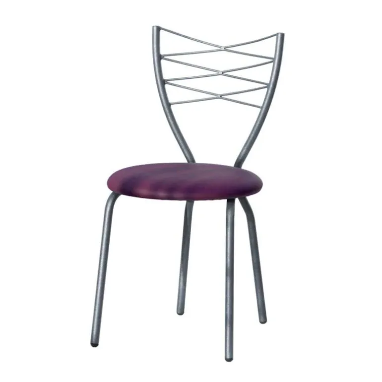 Romance Carrier® Chaise de cuisine fabriquée en France en synthétique et métal