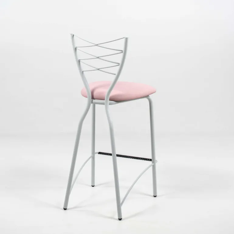 Romance Carrier® Tabouret snack contemporain en synthétique et métal