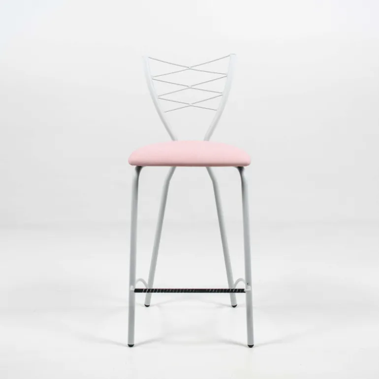 Romance Carrier® Tabouret snack contemporain en synthétique et métal