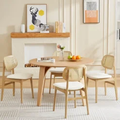 RomaneTable design ronde en bois