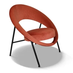 Saturn Fauteuil design en tissu fabriqué en France