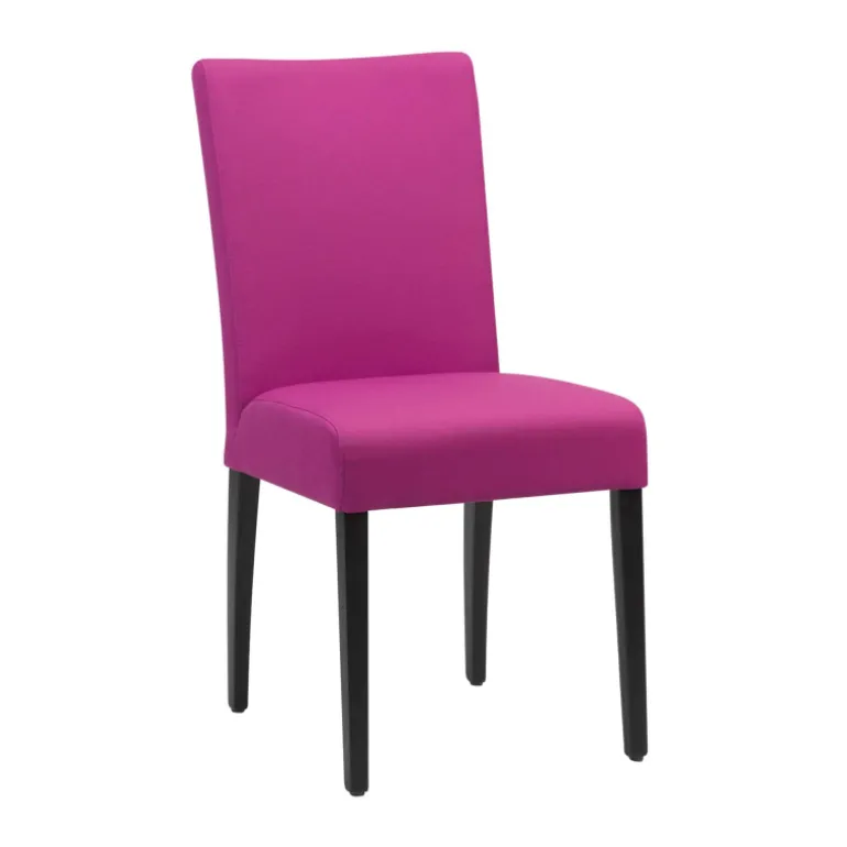 Shanna Mobitec® Chaise en tissu et pieds en bois massif