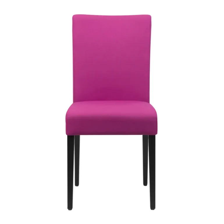 Shanna Mobitec® Chaise en tissu et pieds en bois massif