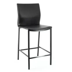 Sierra Tabouret snack en métal et simili