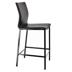 Sierra Tabouret snack en métal et simili