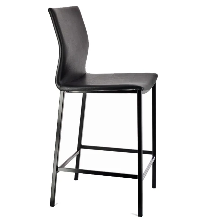 Sierra Tabouret snack en métal et simili