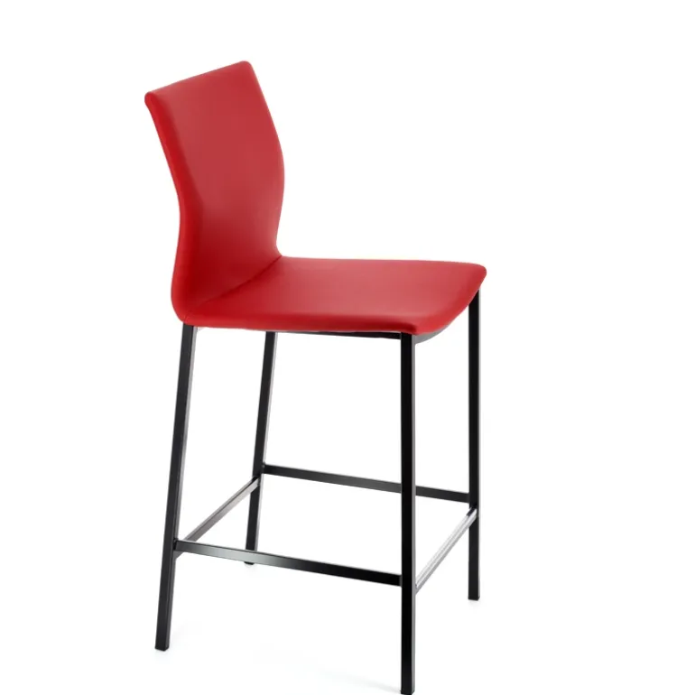 Sierra Tabouret snack en métal et simili