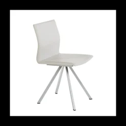 Silva Chaise design en métal et simili