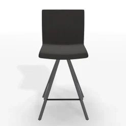 Silva Tabouret snack design tissu et métal