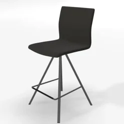 Silva Tabouret snack design tissu et métal