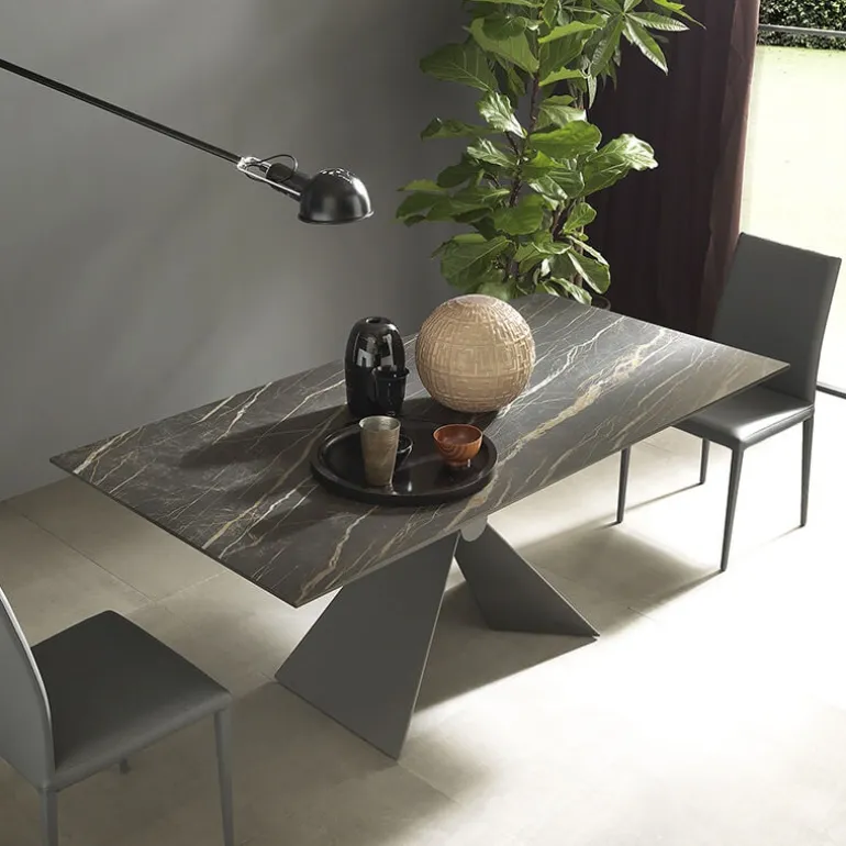 Sintesi Table design italienne extensible en céramique