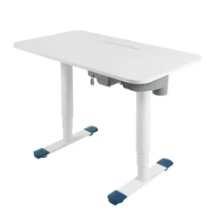 Sitness X Up 20/30 Bureau électrique réglable en hauteur rectangulaire blanc