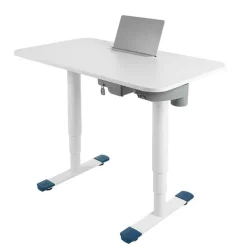 Sitness X Up 20/30 Bureau électrique réglable en hauteur rectangulaire blanc