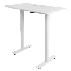Sitness X Up 20/30 Bureau électrique réglable en hauteur rectangulaire blanc