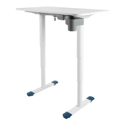 Sitness X Up 20/30 Bureau électrique réglable en hauteur rectangulaire blanc