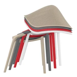 Sky Fauteuil de jardin design en polypropylène