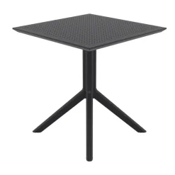 Sky Petite table carrée en résine