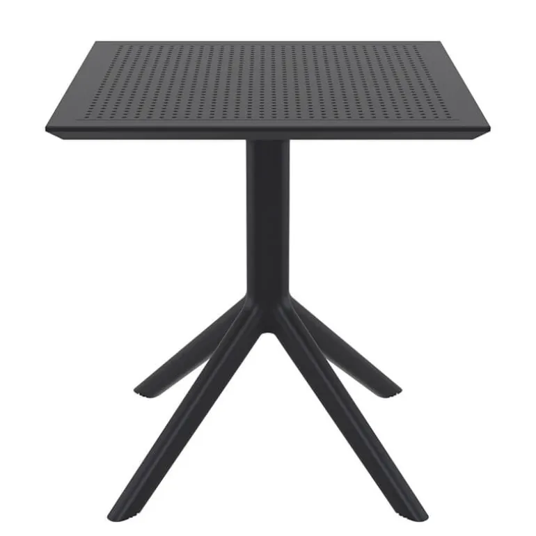 Sky Petite table carrée en résine