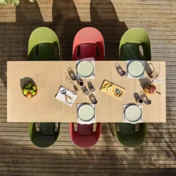 Sky Pro Fauteuil de jardin moderne empilable coque microperforée en polypropylène