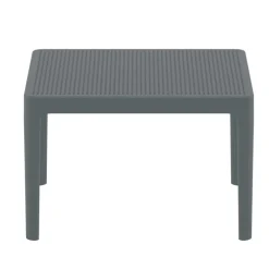 Sky Side Table basse de jardin rectangulaire en résine