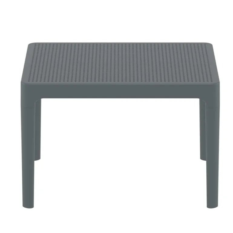 Sky Side Table basse de jardin rectangulaire en résine