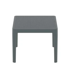 Sky Side Table basse de jardin rectangulaire en résine