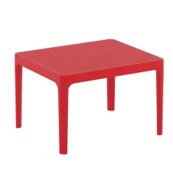 Sky Side Table basse de jardin rectangulaire en résine