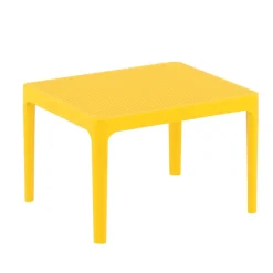 Sky Side Table basse de jardin rectangulaire en résine