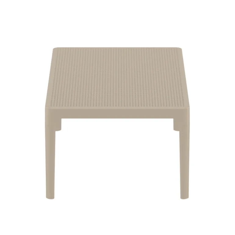 Sky Table basse de jardin rectangulaire en résine