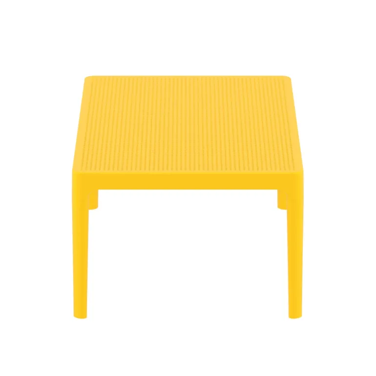 Sky Table basse de jardin rectangulaire en résine