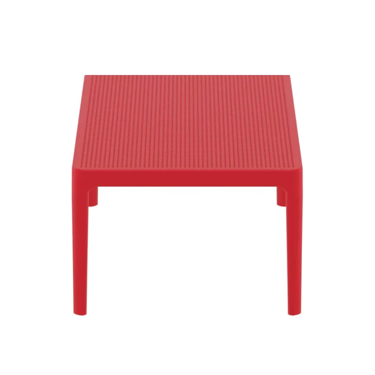 Sky Table basse de jardin rectangulaire en résine