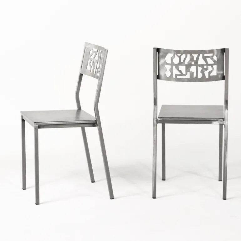 Slide Carrier® Chaise industrielle en métal