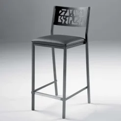 Slide Carrier® Tabouret moderne snack en synthétique et métal