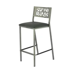 Slide Carrier® Tabouret moderne snack en synthétique et métal