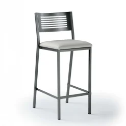 Slide Carrier® Tabouret moderne snack en synthétique et métal