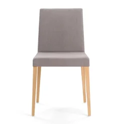 Slim Mobitec® Chaise confortable en bois et tissu