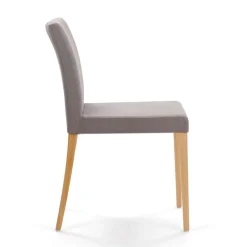 Slim Mobitec® Chaise confortable en bois et tissu