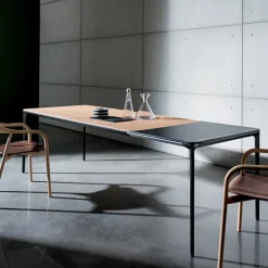 Slim Sovet® Table design extensible en bois