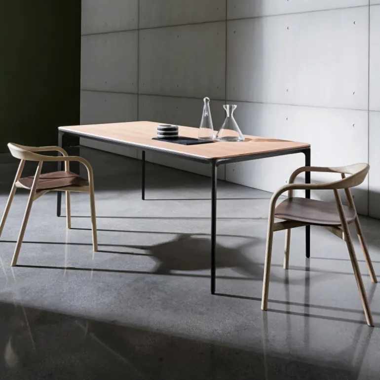 Slim Sovet® Table design extensible en bois