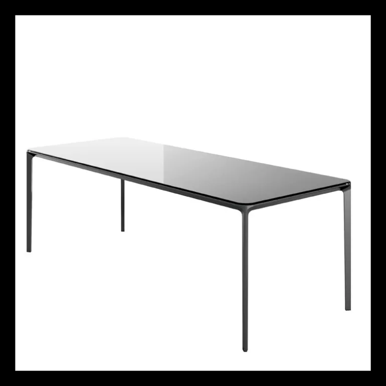 SlimSovet® Table design rectangulaire en verre