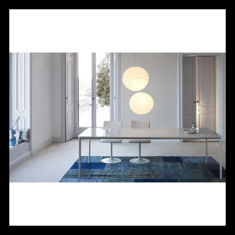 SlimSovet® Table design rectangulaire en verre